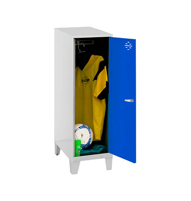 Spind SIMONLOCKER DISM blau, grau 8425437121579, 1 Schließfach 40,0 x 50,0 x 101,5 cm