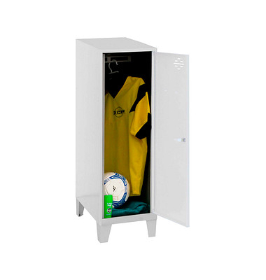 Spind SIMONLOCKER DISM grau, weiß 8425437121586, 1 Schließfach 40,0 x 50,0 x 101,5 cm