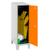 Spind SIMONLOCKER DISM grau, orange 8425437121609, 1 Schließfach 40,0 x 50,0 x 101,5 cm