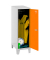 Spind SIMONLOCKER DISM grau, orange 8425437121609, 1 Schließfach 40,0 x 50,0 x 101,5 cm
