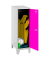 Spind SIMONLOCKER DISM grau, pink 8425437121616, 1 Schließfach 40,0 x 50,0 x 101,5 cm