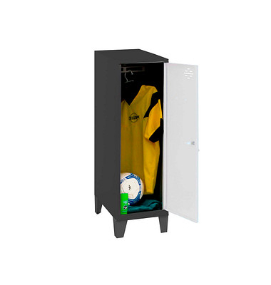 Spind SIMONLOCKER DISM anthrazit, weiß 8425437121647, 1 Schließfach 40,0 x 50,0 x 101,5 cm
