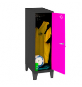 Spind SIMONLOCKER DISM anthrazit, pink 8425437121678, 1 Schließfach 40,0 x 50,0 x 101,5 cm