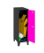 Spind SIMONLOCKER DISM anthrazit, pink 8425437121678, 1 Schließfach 40,0 x 50,0 x 101,5 cm