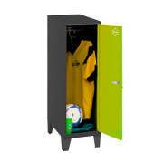 Spind SIMONLOCKER DISM anthrazit, grün 8425437121685, 1 Schließfach 40,0 x 50,0 x 101,5 cm