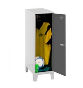 Spind SIMONLOCKER DISM weiß, anthrazit 8425437121715, 1 Schließfach 40,0 x 50,0 x 101,5 cm