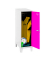 Spind SIMONLOCKER DISM weiß, pink 8425437121746, 1 Schließfach 40,0 x 50,0 x 101,5 cm