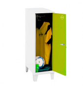 Spind SIMONLOCKER DISM weiß, grün 8425437121753, 1 Schließfach 40,0 x 50,0 x 101,5 cm