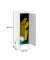 Spind SIMONLOCKER DISM weiß, grau 8425437121760, 1 Schließfach 40,0 x 50,0 x 101,5 cm