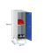 Spind SIMONLOCKER DISM blau, grau 8425437122019, 1 Schließfach 40,0 x 50,0 x 101,5 cm