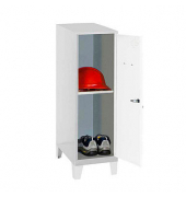 Spind SIMONLOCKER DISM grau, weiß 8425437122026, 1 Schließfach 40,0 x 50,0 x 101,5 cm