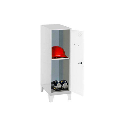 Spind SIMONLOCKER DISM grau, weiß 8425437122026, 1 Schließfach 40,0 x 50,0 x 101,5 cm
