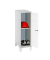 Spind SIMONLOCKER DISM grau, weiß 8425437122026, 1 Schließfach 40,0 x 50,0 x 101,5 cm