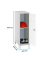 Spind SIMONLOCKER DISM grau, weiß 8425437122026, 1 Schließfach 40,0 x 50,0 x 101,5 cm