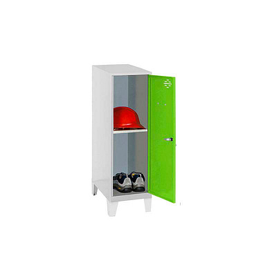 Spind SIMONLOCKER DISM grau, grün 8425437122064, 1 Schließfach 40,0 x 50,0 x 101,5 cm
