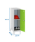 Spind SIMONLOCKER DISM grau, grün 8425437122064, 1 Schließfach 40,0 x 50,0 x 101,5 cm
