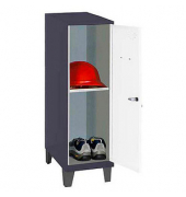Spind SIMONLOCKER DISM anthrazit, weiß 8425437122088, 1 Schließfach 40,0 x 50,0 x 101,5 cm