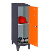 Spind SIMONLOCKER DISM anthrazit, orange 8425437122101, 1 Schließfach 40,0 x 50,0 x 101,5 cm