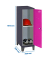 Spind SIMONLOCKER DISM anthrazit, pink 8425437122118, 1 Schließfach 40,0 x 50,0 x 101,5 cm