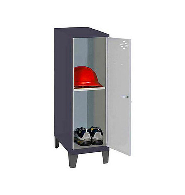 Spind SIMONLOCKER DISM anthrazit, grau 8425437122132, 1 Schließfach 40,0 x 50,0 x 101,5 cm