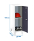 Spind SIMONLOCKER DISM weiß, anthrazit 8425437122156, 1 Schließfach 40,0 x 50,0 x 101,5 cm