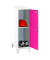 Spind SIMONLOCKER DISM weiß, pink 8425437122187, 1 Schließfach 40,0 x 50,0 x 101,5 cm