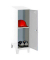 Spind SIMONLOCKER DISM weiß, grau 8425437122200, 1 Schließfach 40,0 x 50,0 x 101,5 cm