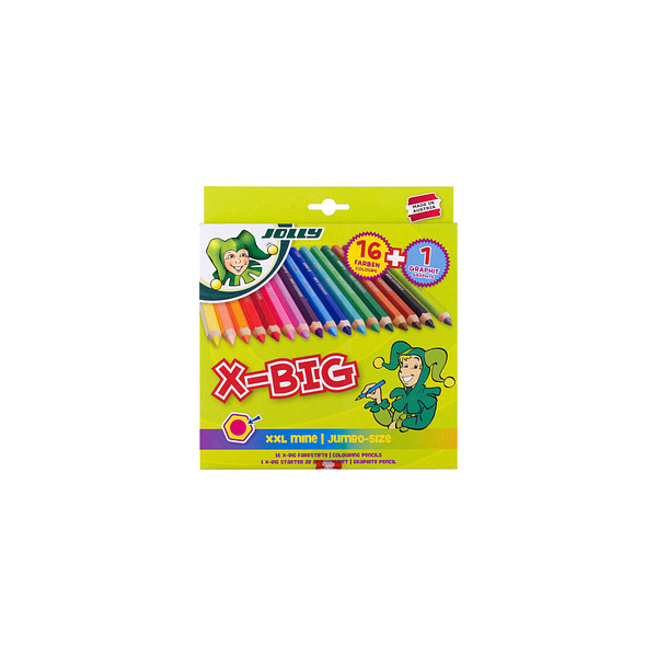 9014400323400 - X-BIG Buntstifte farbsortiert 9014400323400 17 Stück 9014400323400 - X-BIG Buntstifte farbsortiert 9014400323400 17 Stück