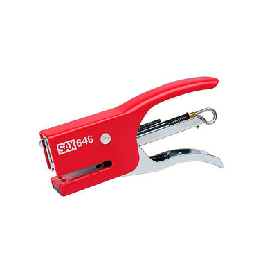 Heftzange 646 rot