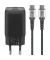 Ladekabel mit Adapter schwarz 1,0 m, 65 Watt