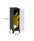 Spind SIMONLOCKER DISM SINGLE anthrazit, weiß 8425437120329, 1 Schließfach 30,0 x 50,0 x 101,5 cm