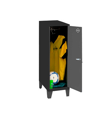 Spind SIMONLOCKER DISM SINGLE anthrazit 8425437120336, 1 Schließfach 30,0 x 50,0 x 101,5 cm