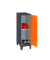 Spind SIMONLOCKER DISM SINGLE anthrazit, orange 8425437120787, 1 Schließfach 30,0 x 50,0 x 101,5 cm