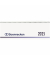 Schreibtischquerkalender 5094-25, 1 Woche / 1 Seite, 29,6x9,9cm, 2025