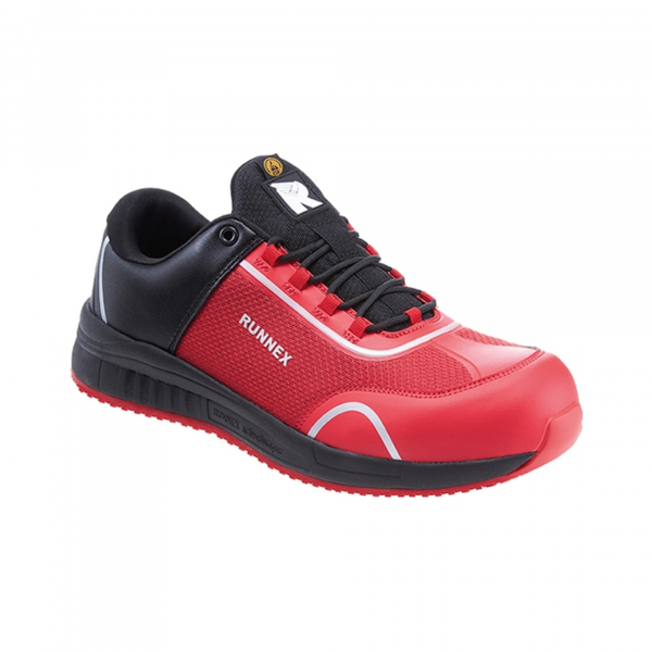 4062899079822 - Sicherheitsschuhe SportStar S1PS ESD Unisex schwarz rot Weite 11 Größe 43 4062899079822 BIG Arbeitsschutz GmbH