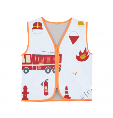 Kinderwarnweste Action Rangers ACTRESFIRSIXS Feuerwehr XS Kinderwarnweste Action Rangers ACTRESFIRSIXS Feuerwehr XS