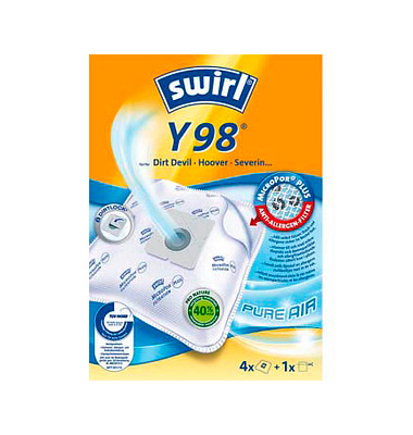 4 swirl MicroPor Plus Y 98 Staubsaugerbeutel