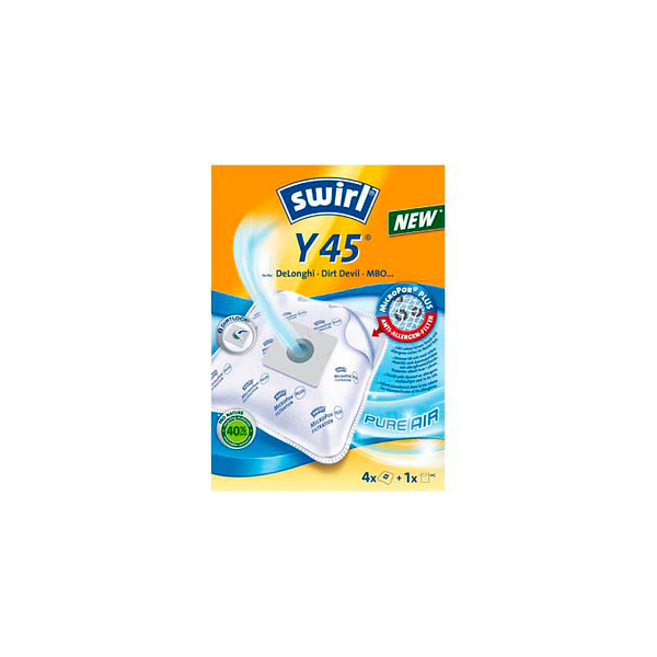 4006508197644 - Staubsaugerbeutel Y45   y 45 EcoPor für Darel Staubsauger und andere - Swirl