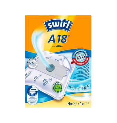 4 swirl MicroPor Plus A 18 Staubsaugerbeutel
