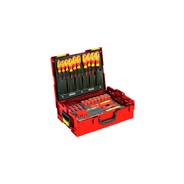 4010886947869 - 2979063 Werkzeugsortiment 53-teilig in l-boxx® für Elektriker - Gedore 4010886947869 - 2979063 Werkzeugsortiment 53-teilig in l-boxx® für Elektriker - Gedore