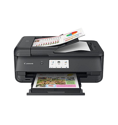 PIXMA TS9550a 3 in 1 Tintenstrahl-Multifunktionsdrucker schwarz