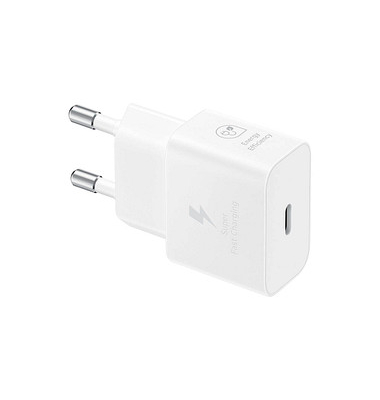 EP-T2510X Ladekabel mit Adapter weiß, 25 Watt  VA