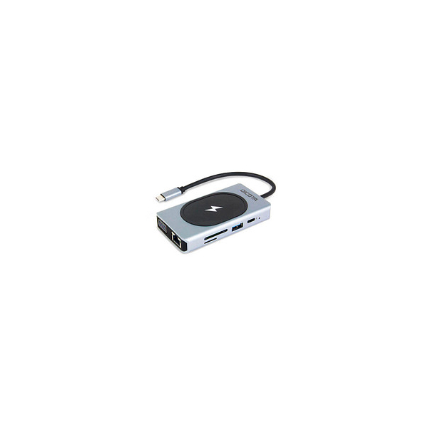 7640239421363 - D32059 10 Port USB-C® (USB 32 Gen 2) Multiport Hub mit Aluminiumgehäuse mit eingebautem Netzwerk-Anschluss mit eingebautem SD-Kartenleser mit USB-C® 7640239421363 - D32059 10 Port USB-C® (USB 32 Gen 2) Multiport Hub mit Aluminiumgehäuse mit eingebautem Netzwerk-Anschluss mit eingebautem SD-Kartenleser mit USB-C®