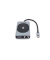 USB-C 10-in-1 USB-Ladestation silber, 100 Watt