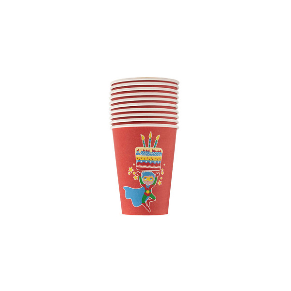 3281510891600 - 10 Einweg-Kaffeebecher Superheld 2000 ml 3281510891600 10 Stück 3281510891600 - 10 Einweg-Kaffeebecher Superheld 2000 ml 3281510891600 10 Stück