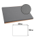500 PROnappe Platzsets Tiss Lack grau 30,0 x 40,0 cm