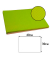 500 PROnappe Platzsets Tiss Lack grün 30,0 x 40,0 cm