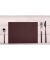 500 PROnappe Platzsets Tiss Lack braun 30,0 x 40,0 cm