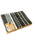 400 PROnappe Platzsets Smoking schwarz 30,0 x 40,0 cm