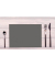 100 PROnappe Platzsets grau 30,0 x 40,0 cm
